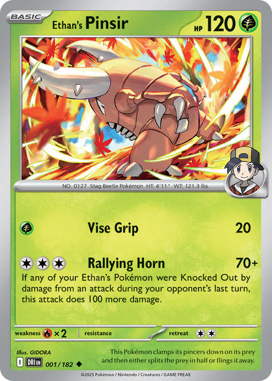 DRI - #001 – Ethan's Pinsir